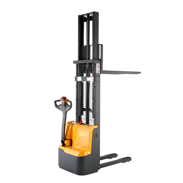 Full Electric Walkie Stacker 3300lbs Cap. (Fixed Legs. 118" Lifting) SKU: AL-3034
