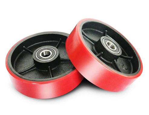 7"x2" PU wheels|Pallet Jack Replacement Steering Wheels
